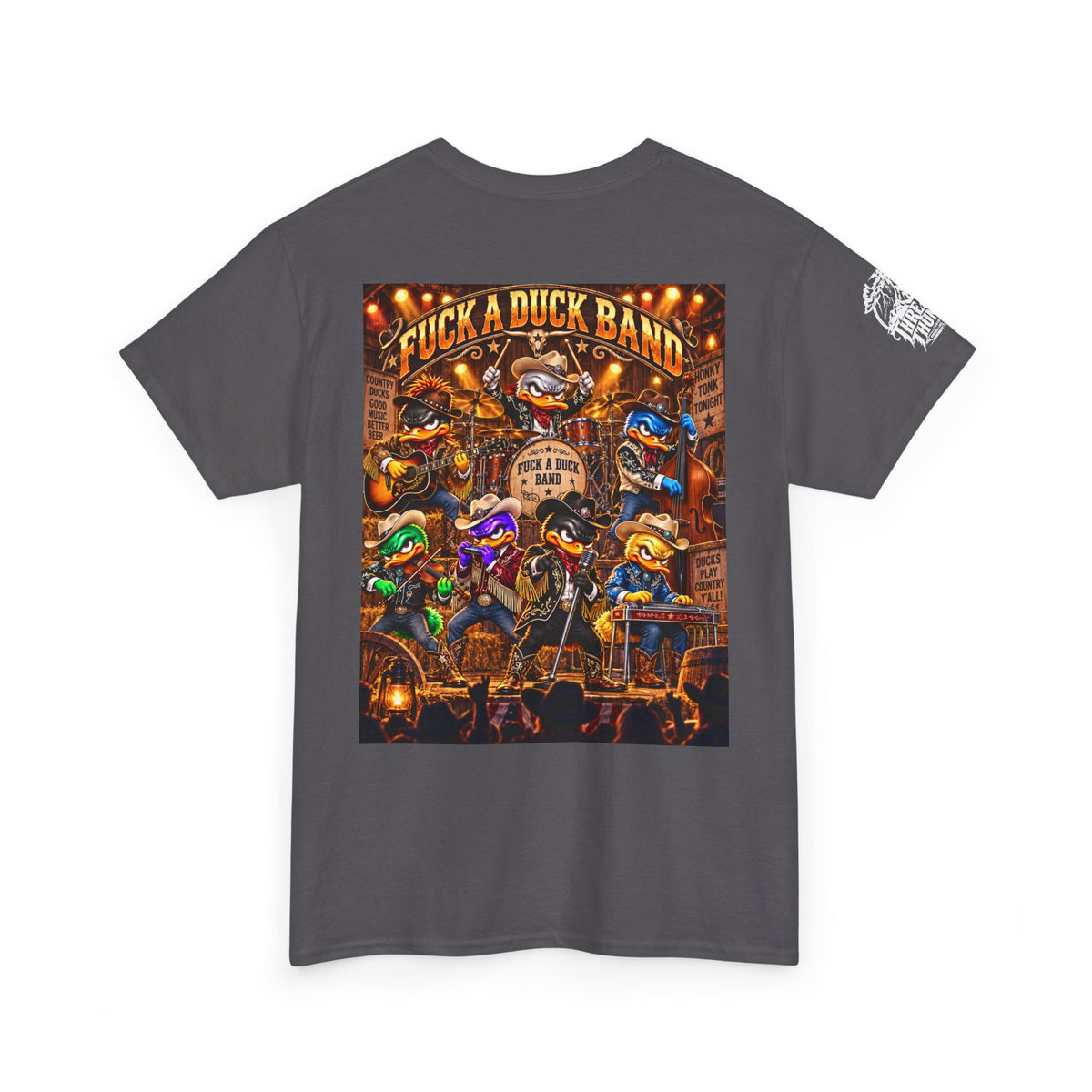 FUCK A DUCK BAND — Country Bar Stage Back Graphic Tee