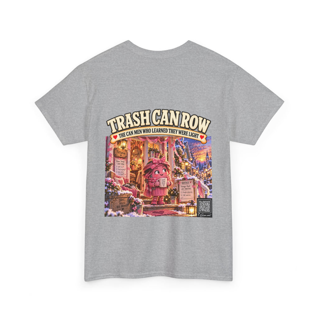 Trash Can Row Tee #3