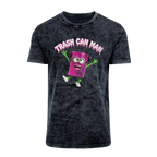 TRASH CAN MAN Acid Washed T-Shirt