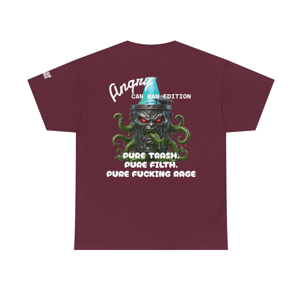 T-Shirt — Angry Can Man Monster Graphic Tee