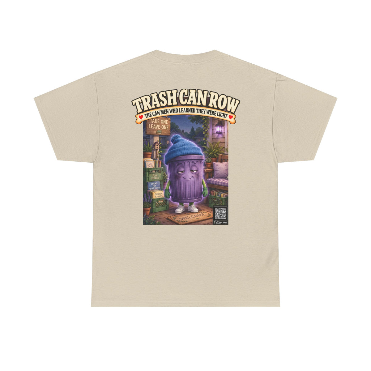 Trash Can Row Tee #7