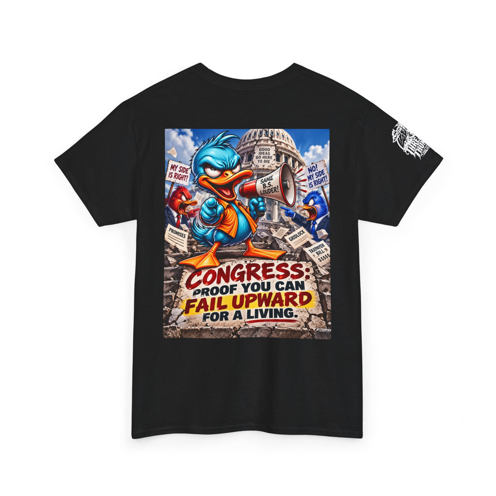 Congress — Proof You Can Fail Upward for a Living Back Graphic Tee