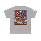 Political Hypocrisy — Red, Blue, and Extra Loud Back Graphic Tee
