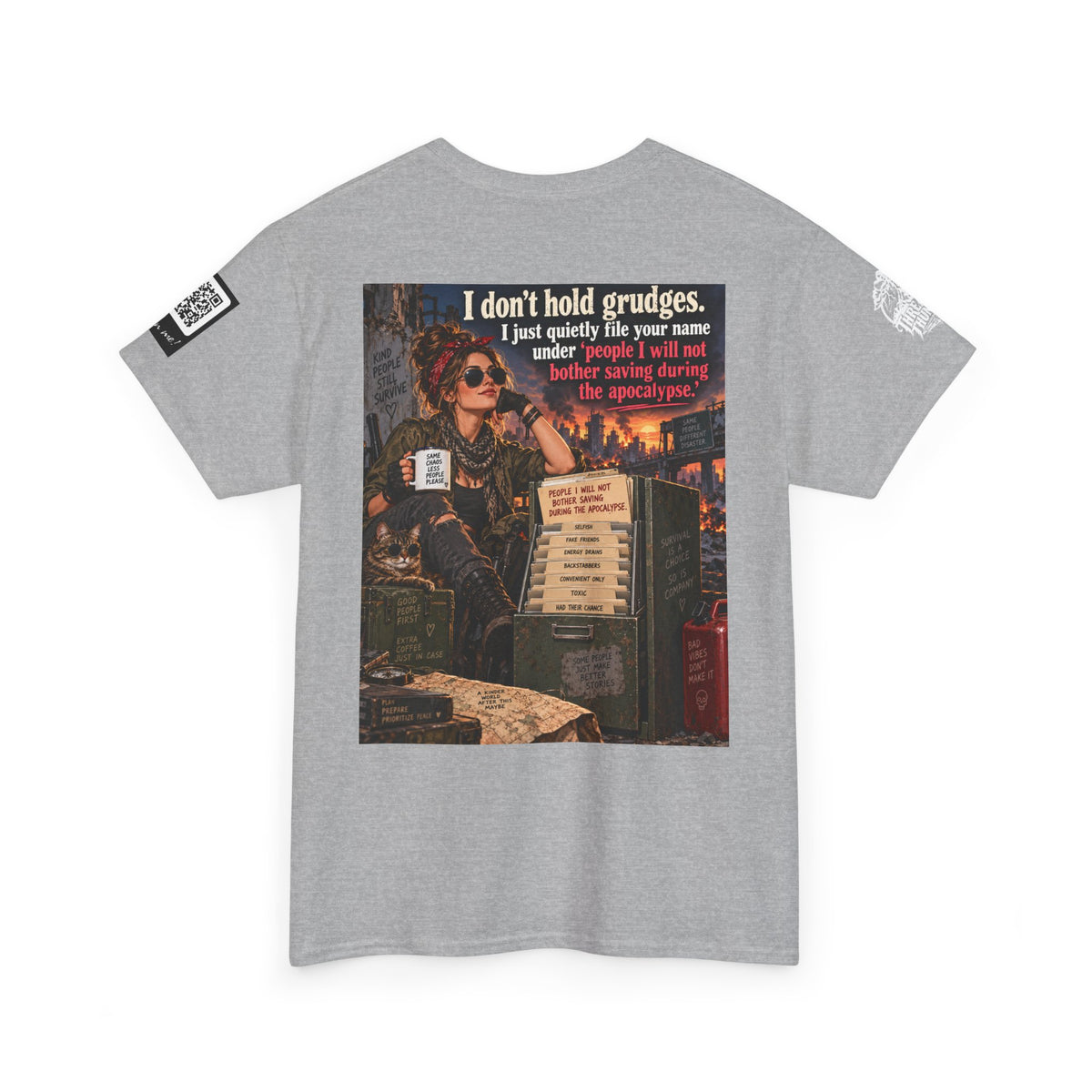People I Won’t Save During the Apocalypse Back Graphic Tee