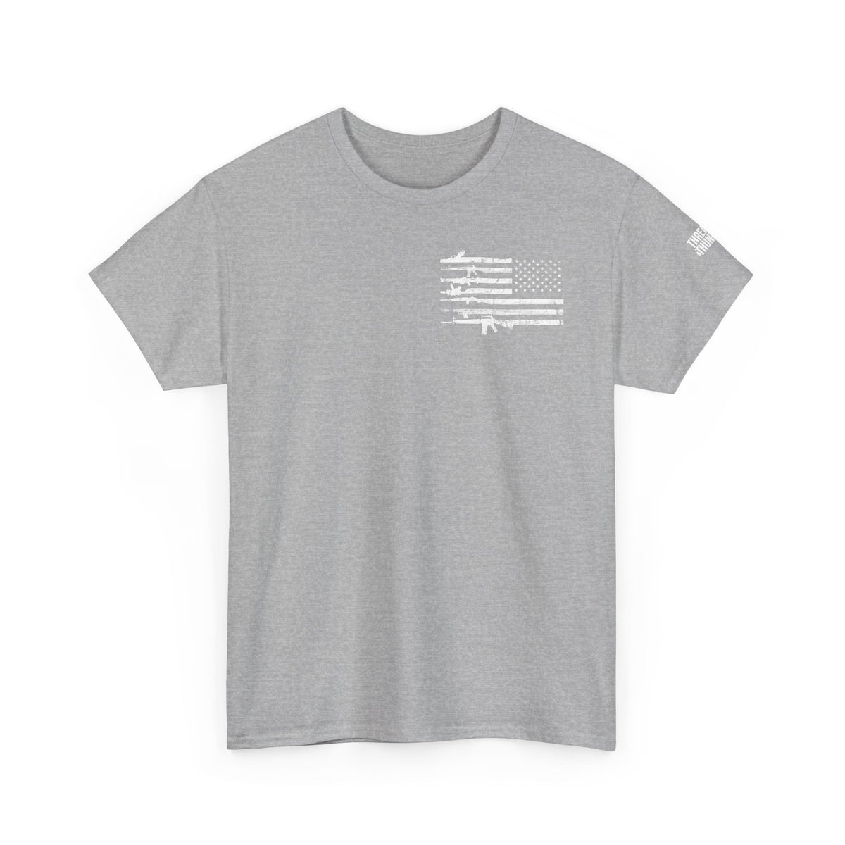 Second Amendment T-Shirt — Constitution Quote Flag Tee
