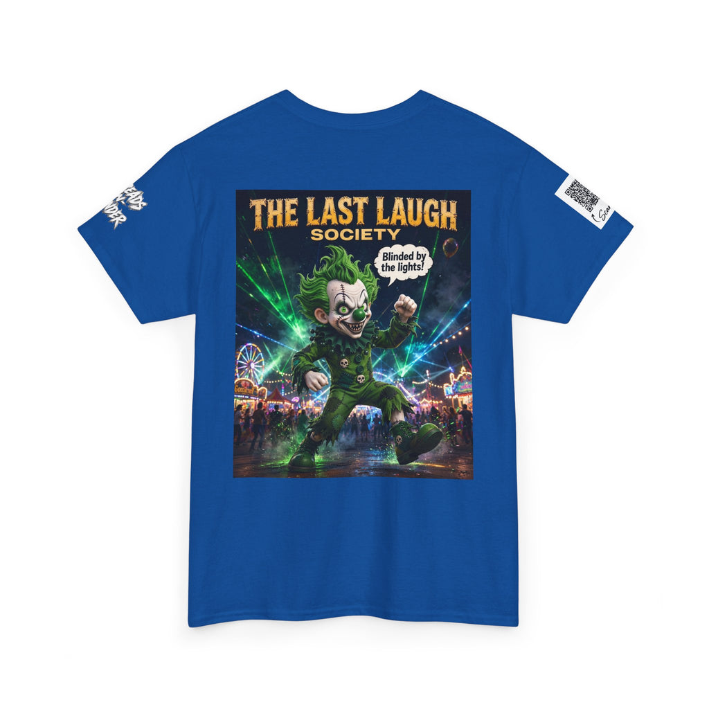 The Last Laugh Society Tee #165 — Carnival Clown Horror Graphic T-Shirt