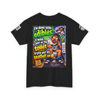 I’m Done With Edibles — Toilet Seatbelt Humor Back Graphic Tee