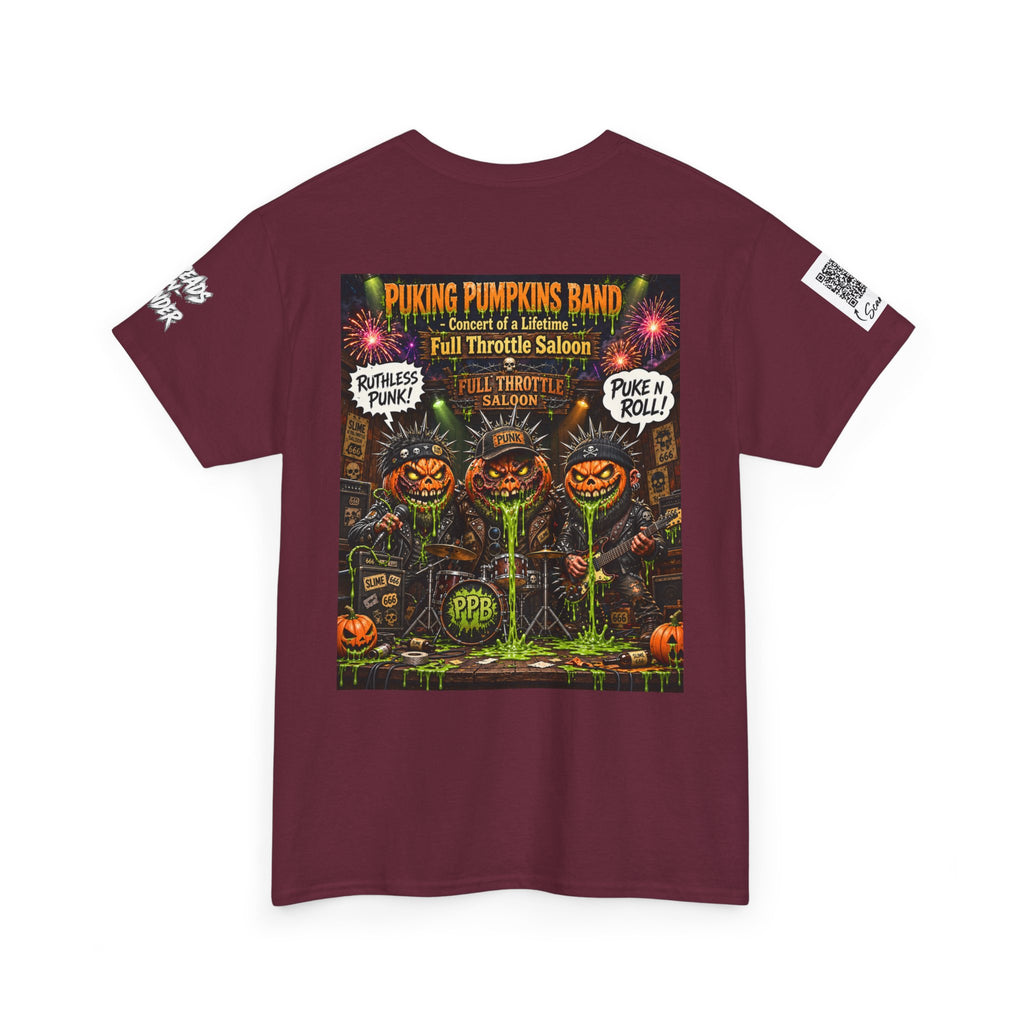 The Puking Pumpkins Punks #8 — Concert of Life - Horror Graphic T-Shirt
