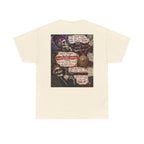 Mental Health Awareness T-Shirt — Gothic Skull Collage with Encouraging Quotes