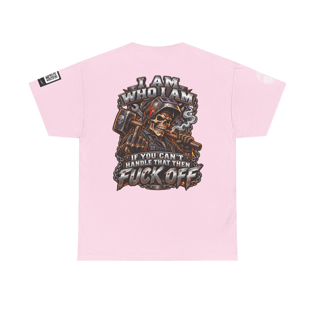 I Am Who I Am — If You Can’t Handle It, Fuck Off Back Graphic Tee