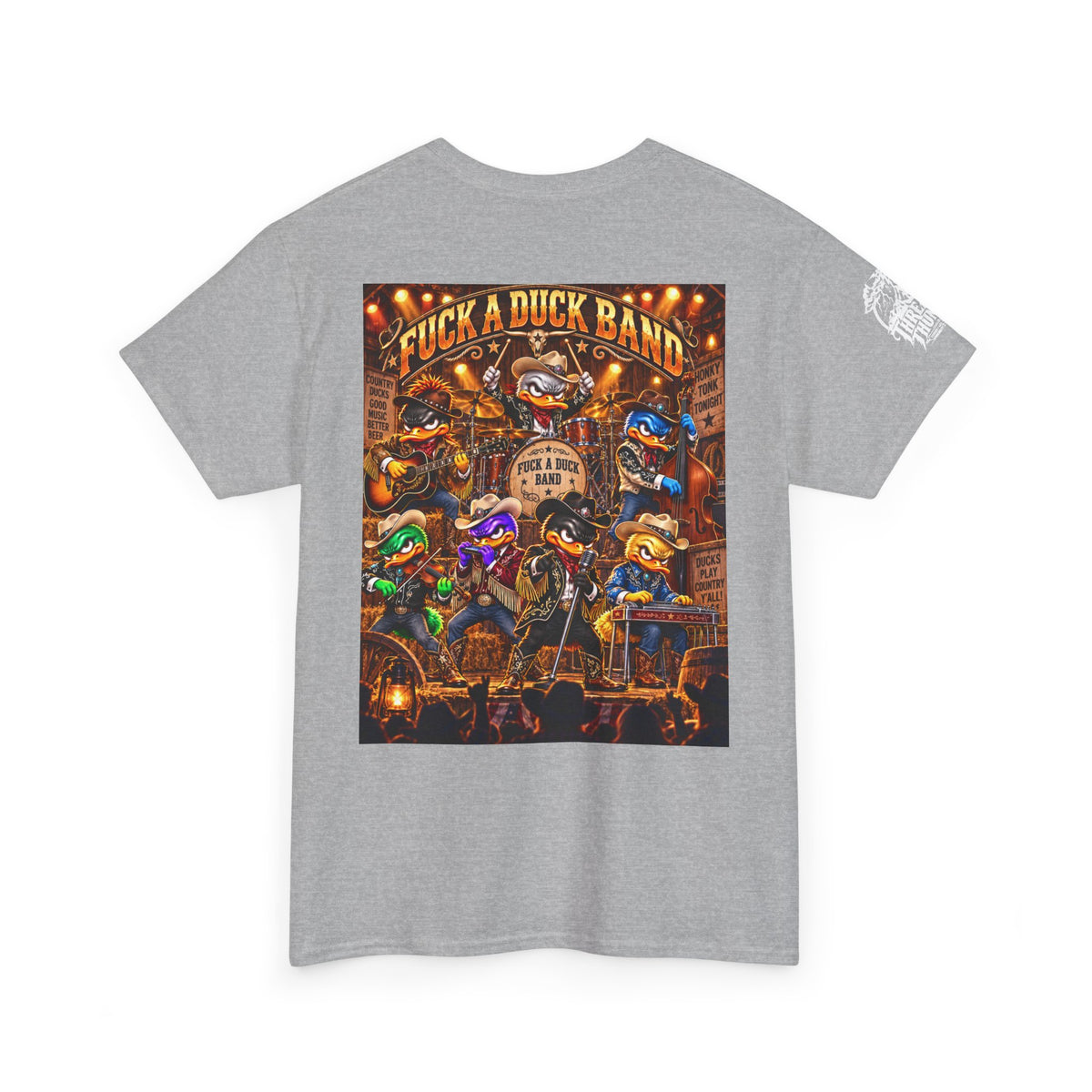 FUCK A DUCK BAND — Country Quack Concert Back Graphic Tee