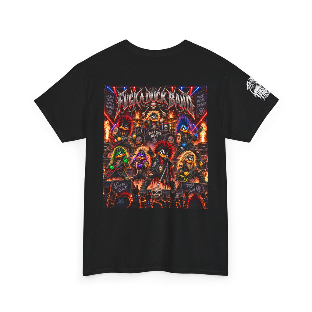 FUCK A DUCK BAND — Heavy Metal Monster Show Back Graphic Tee