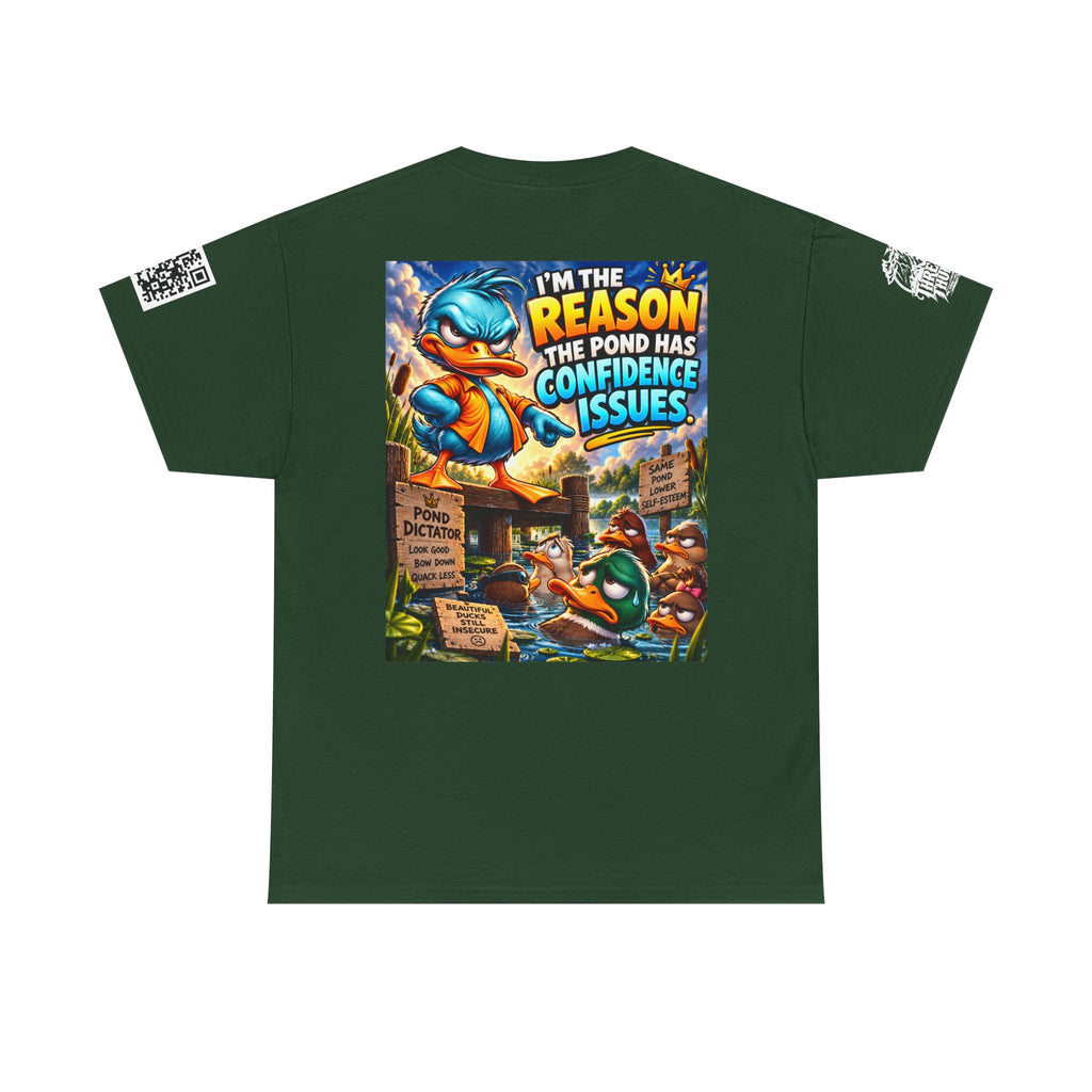 The Reason the Pond Has Confidence Issues Back Graphic Tee