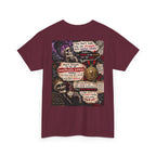 Mental Health Awareness T-Shirt — Gothic Skull Collage with Encouraging Quotes