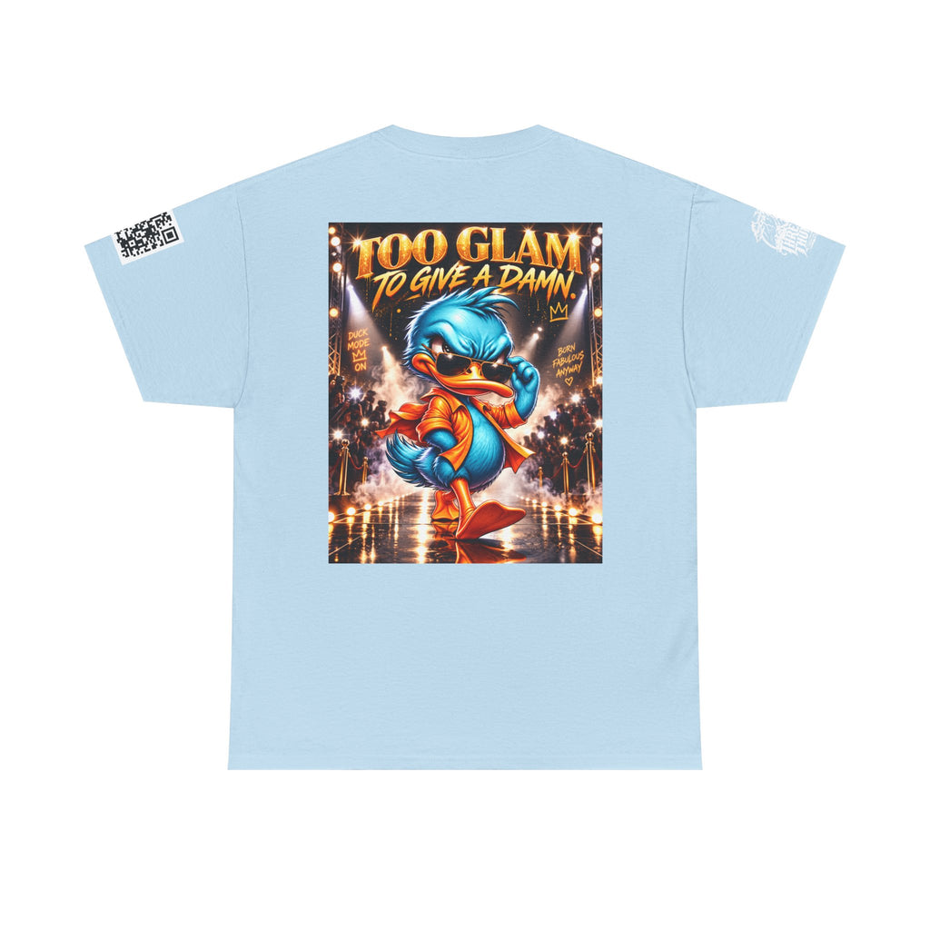 Too Glam to Give a Damn Back Graphic Tee