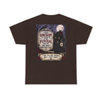 Funny Cat Funeral Tee — "I Wasn't Somebody to Stand Up At My Funeral" Graphic T-Shirt