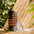 2nd Amendment Flag 20oz Tumbler — Patriotic Ringneck Insulated Cup