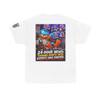 24-Hour News — Turning Idiots Into Experts Back Graphic Tee