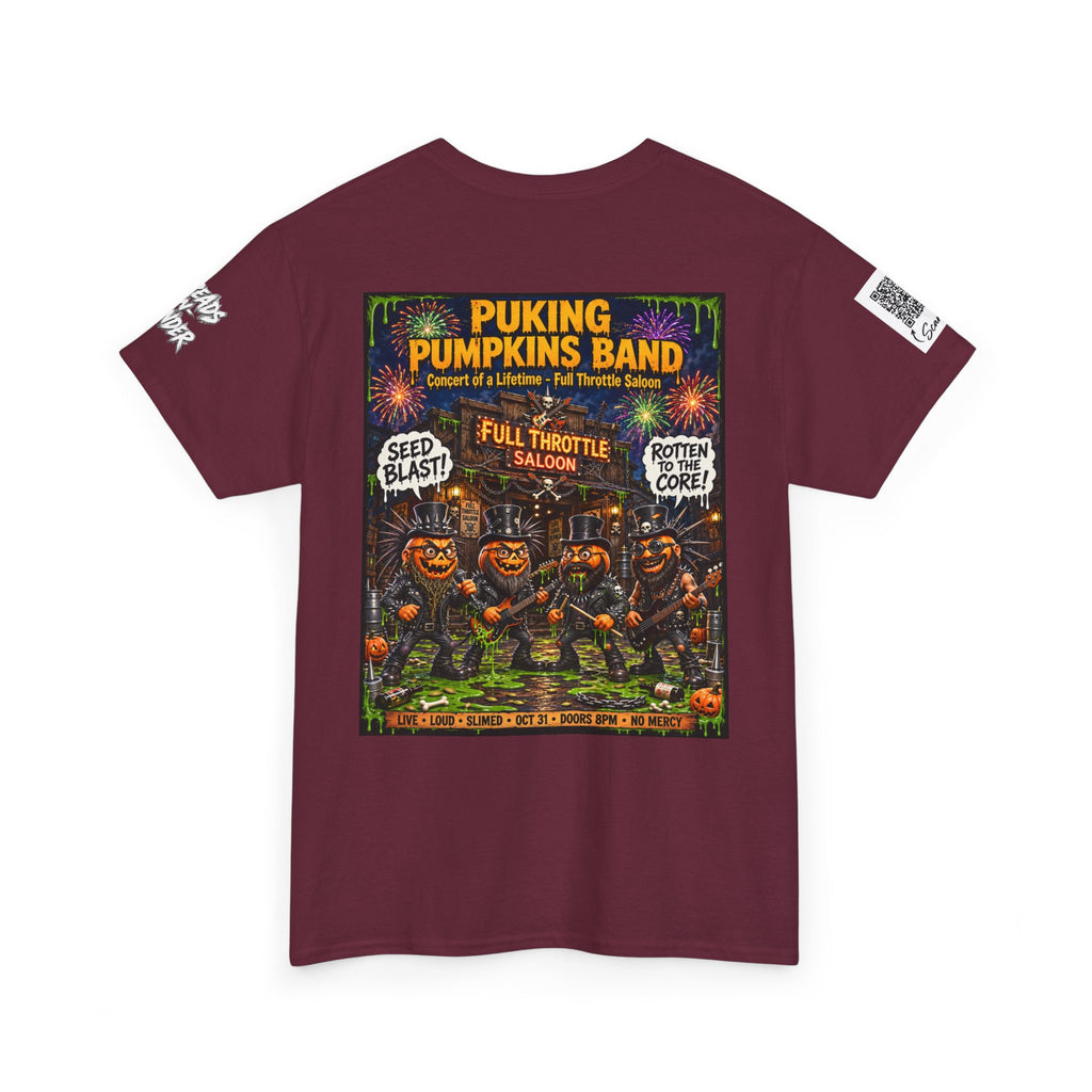 The Puking Pumpkins Punks #6 — Concert of Life - Horror Graphic T-Shirt