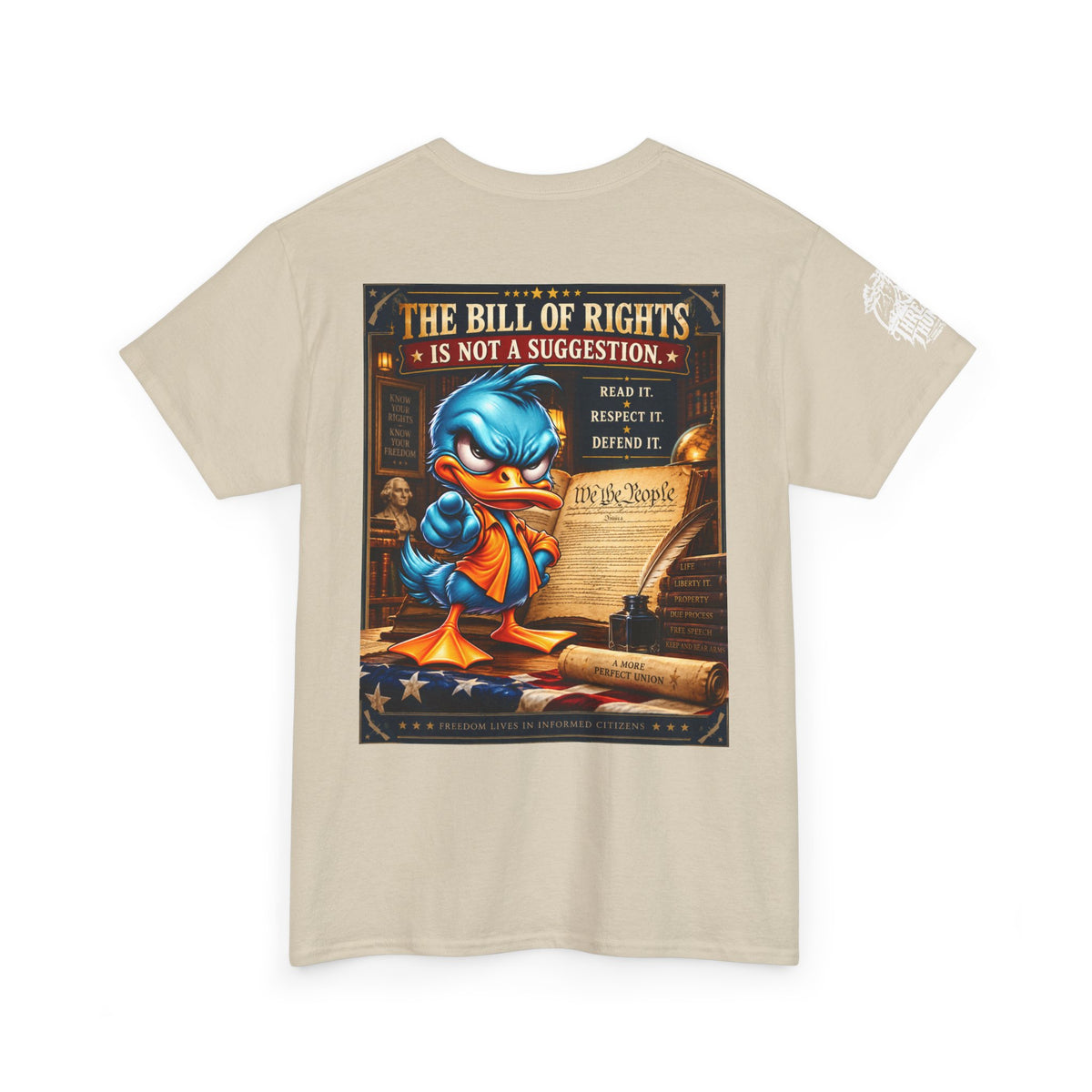 The Bill of Rights Is Not a Suggestion Back Graphic Tee
