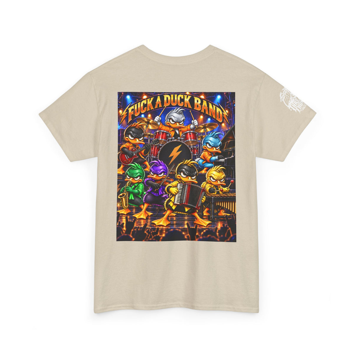 FUCK A DUCK BAND — Quack Orchestra Back Graphic Tee