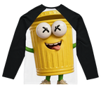 TRASH CAN MAN Sublimation Baseball Long Sleeve T-Shirt