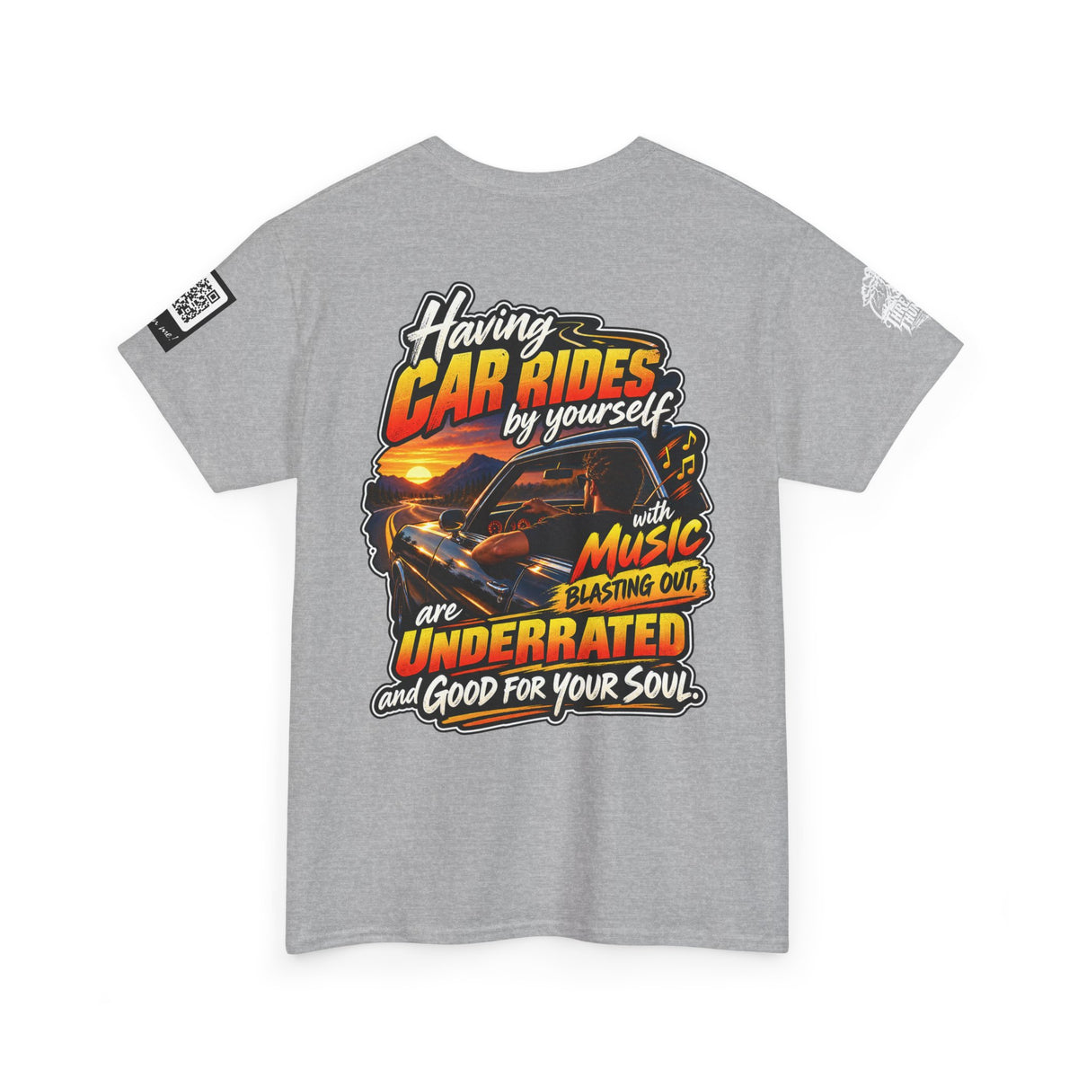 Solo Car Rides With Music Are Good for the Soul Back Graphic Tee