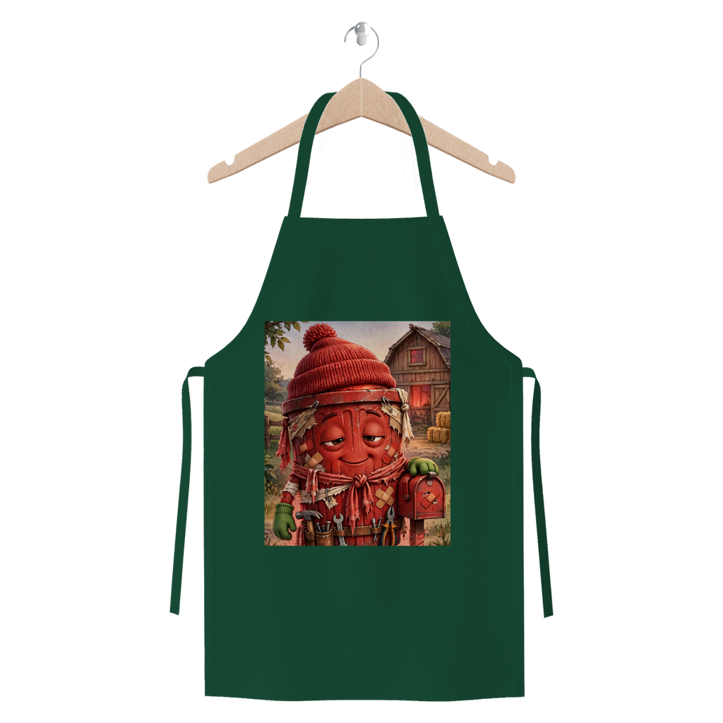 Trash Can Row Premium Jersey Apron