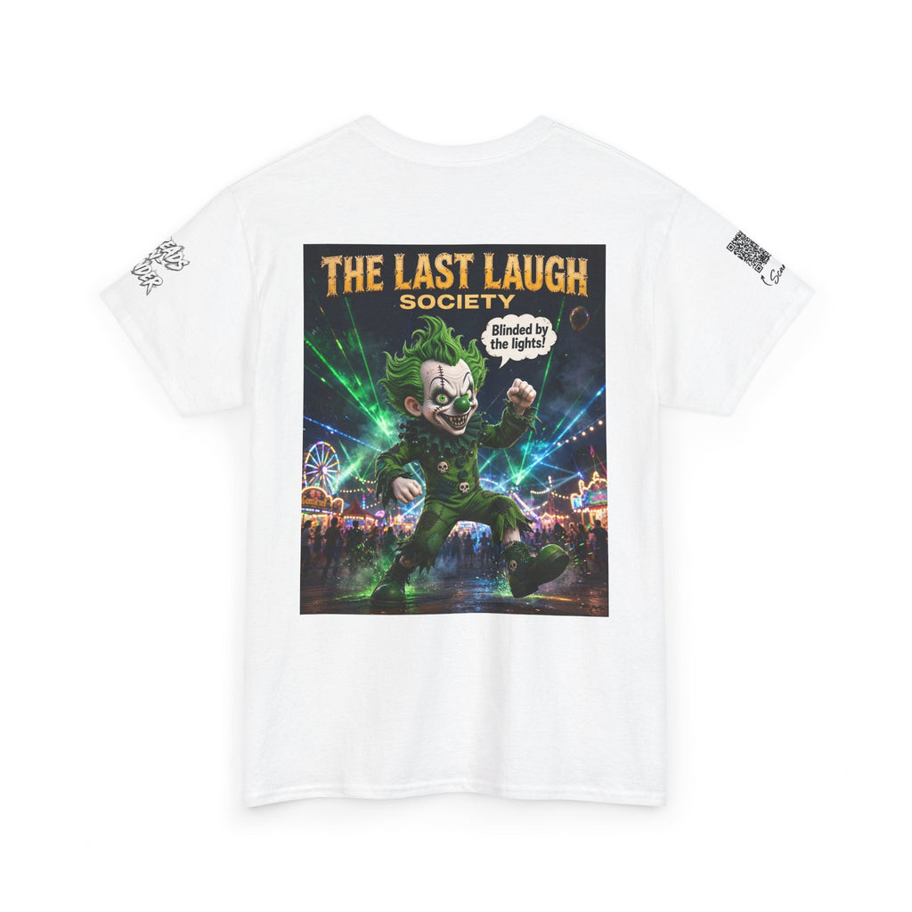 The Last Laugh Society Tee #165 — Carnival Clown Horror Graphic T-Shirt