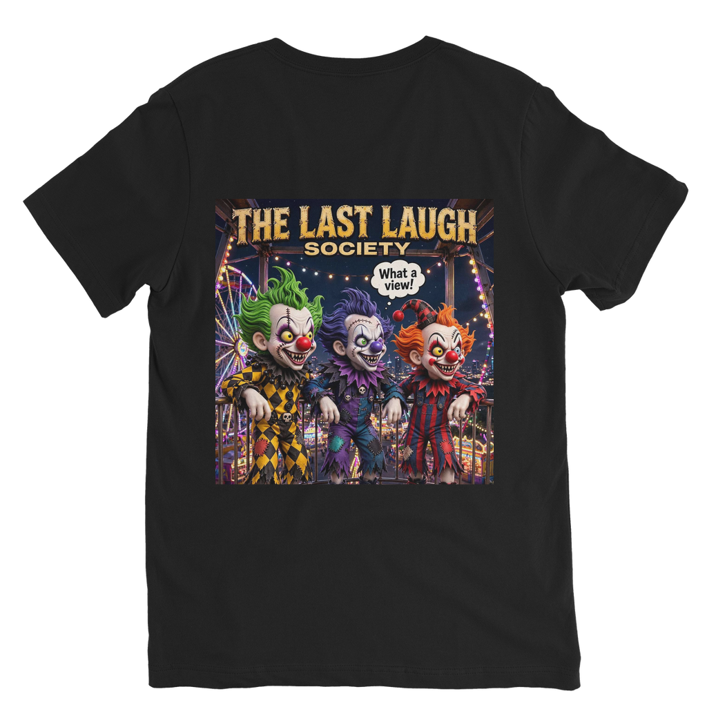 The Last Laugh Society Classic V-Neck T-Shirt