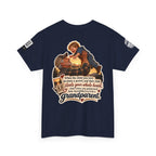 A Grandchild Steals Your Whole Heart — Proud Grandparent Back Graphic Tee