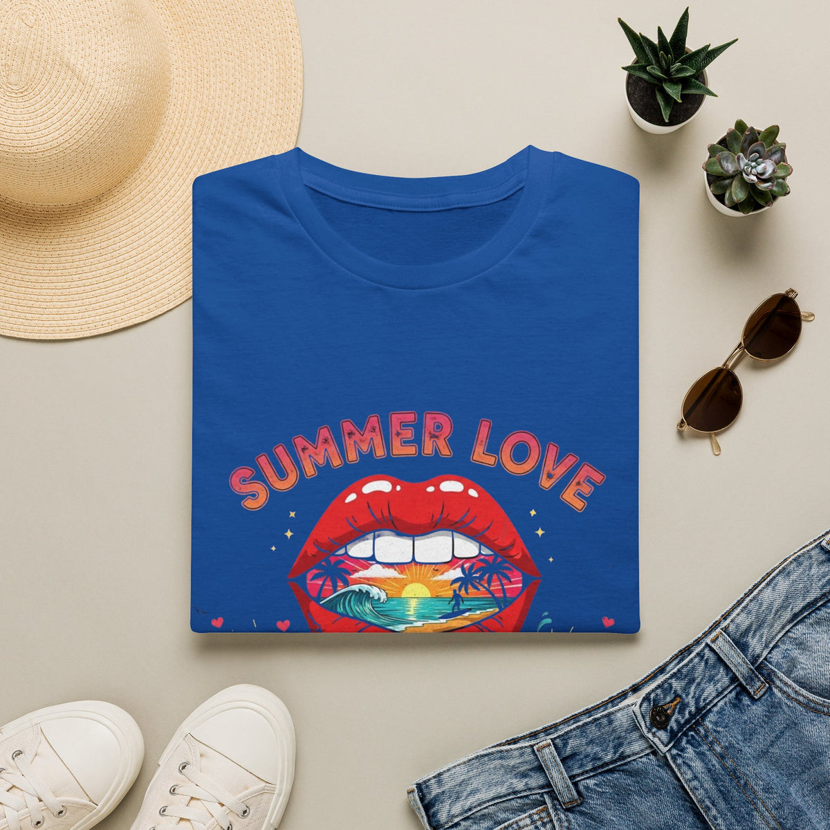 T-Shirt - Vintage Sunrise 'Some People Are Like Sunrises' Graphic Tee