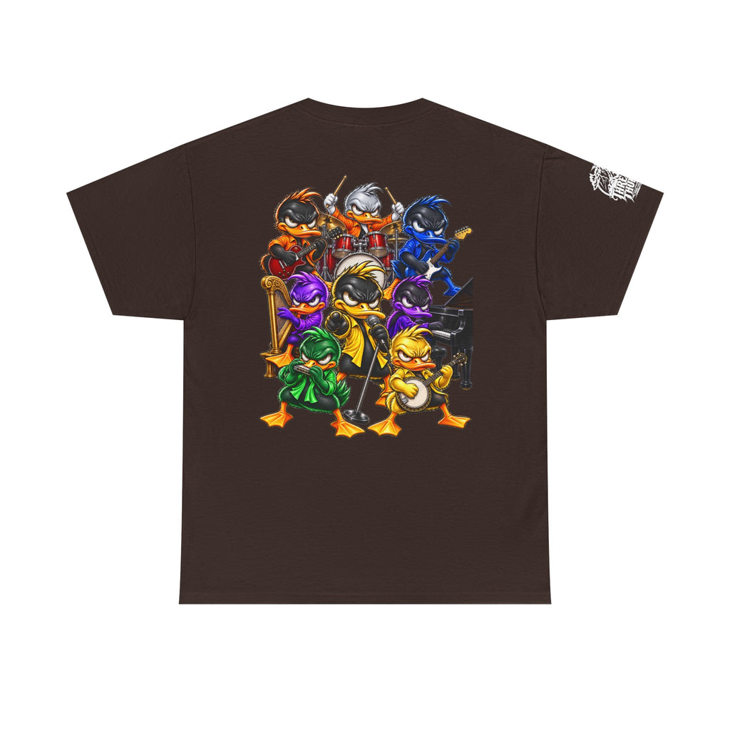 FUCK A DUCK BAND — Full Ensemble Back Graphic Tee