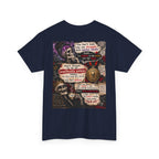Mental Health Awareness T-Shirt — Gothic Skull Collage with Encouraging Quotes