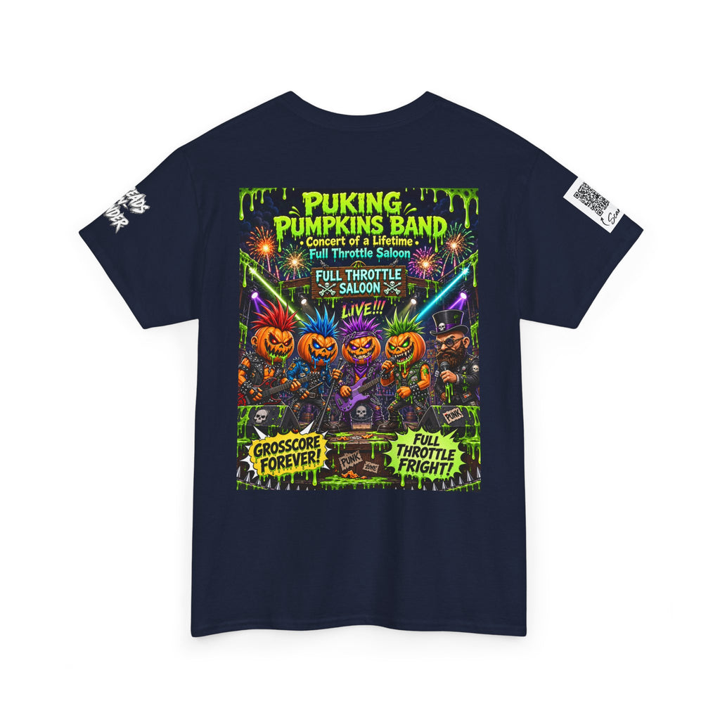 The Puking Pumpkins Punks #3 — Concert of Life - Horror Graphic T-Shirt