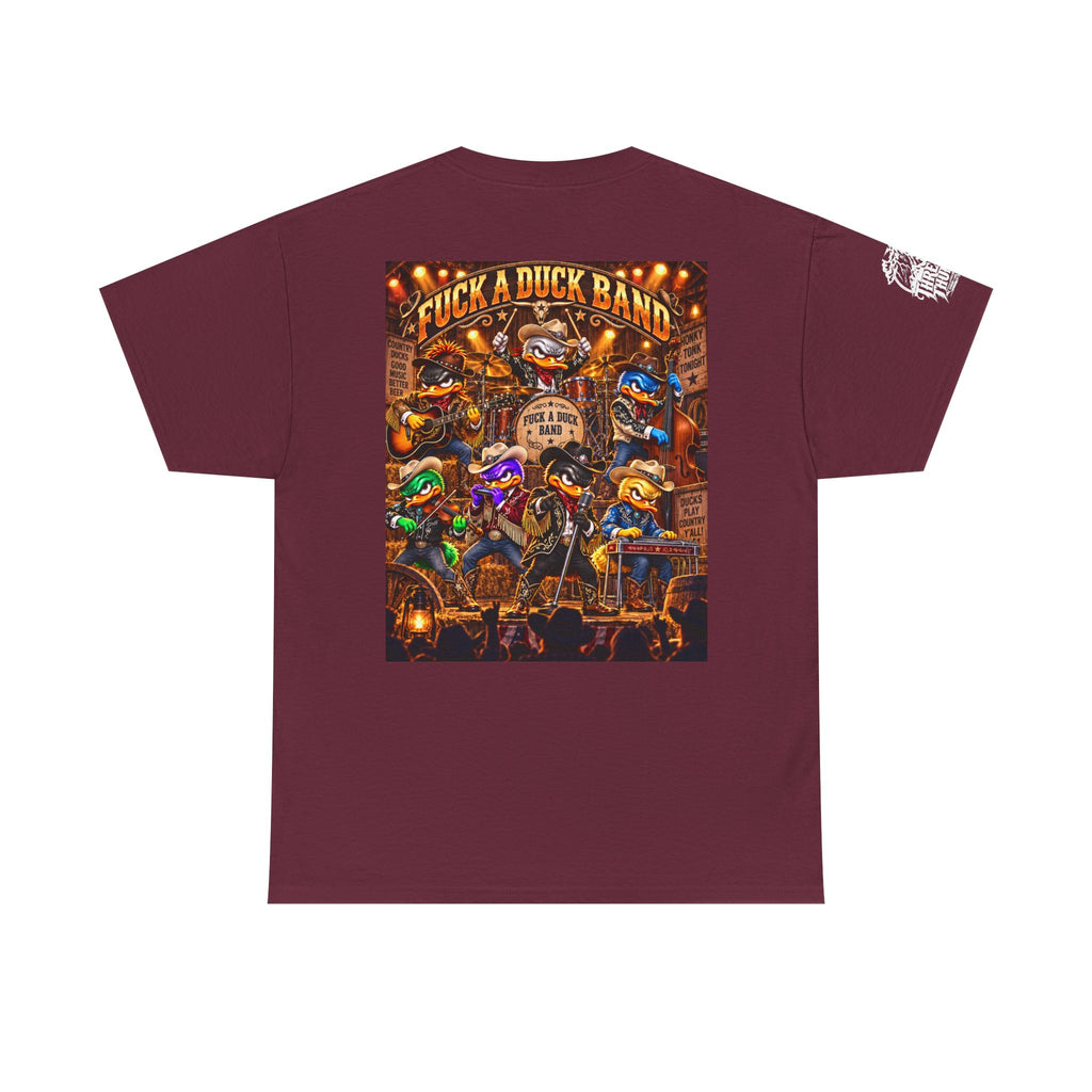 FUCK A DUCK BAND — Country Quack Concert Back Graphic Tee