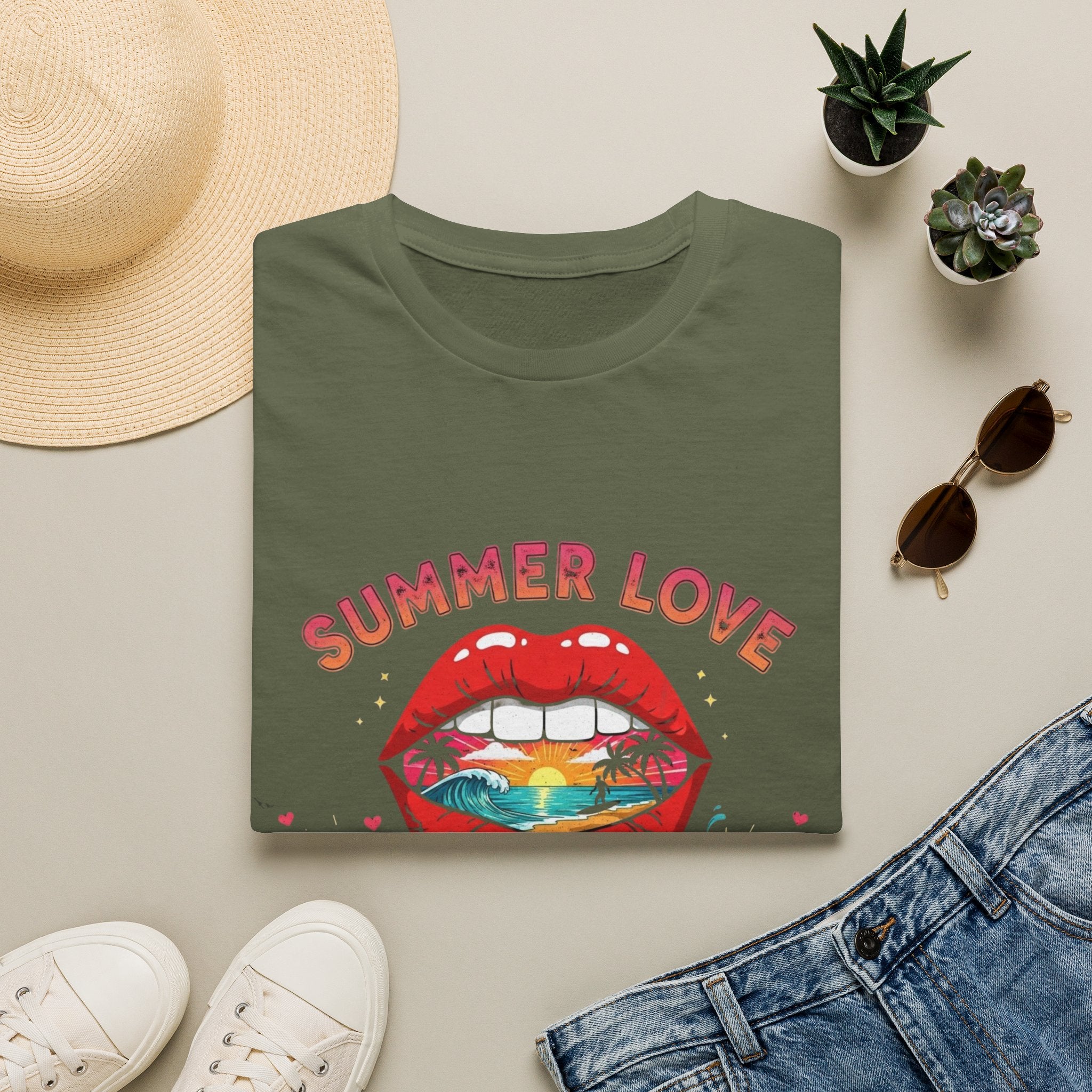 T-Shirt - Vintage Sunrise 'Some People Are Like Sunrises' Graphic Tee