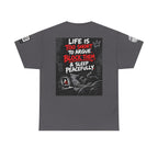 Life Is Too Short to Argue — Block Them & Sleep Back Graphic Tee