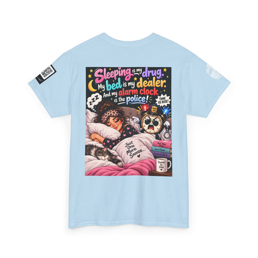 Sleeping Is My Drug — Powered by Sleep Back Graphic Tee