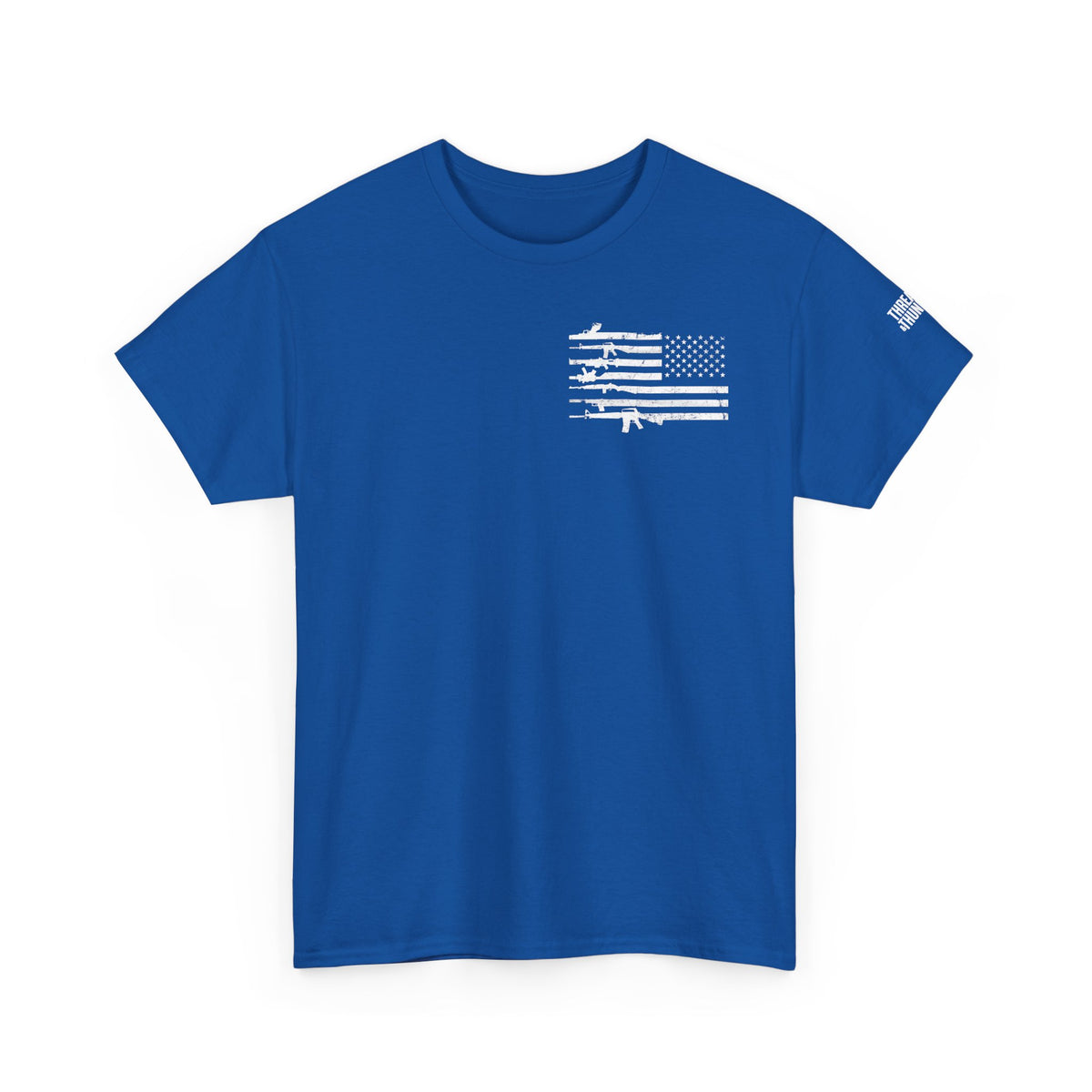 Second Amendment T-Shirt — Constitution Quote Flag Tee