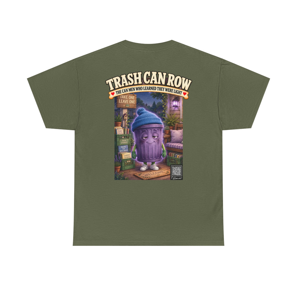 Trash Can Row Tee #7