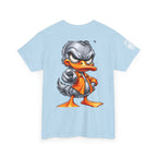Silver Rebel Duck Character Back Graphic Tee