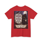 Funny Cat Funeral Tee — "I Wasn't Somebody to Stand Up At My Funeral" Graphic T-Shirt