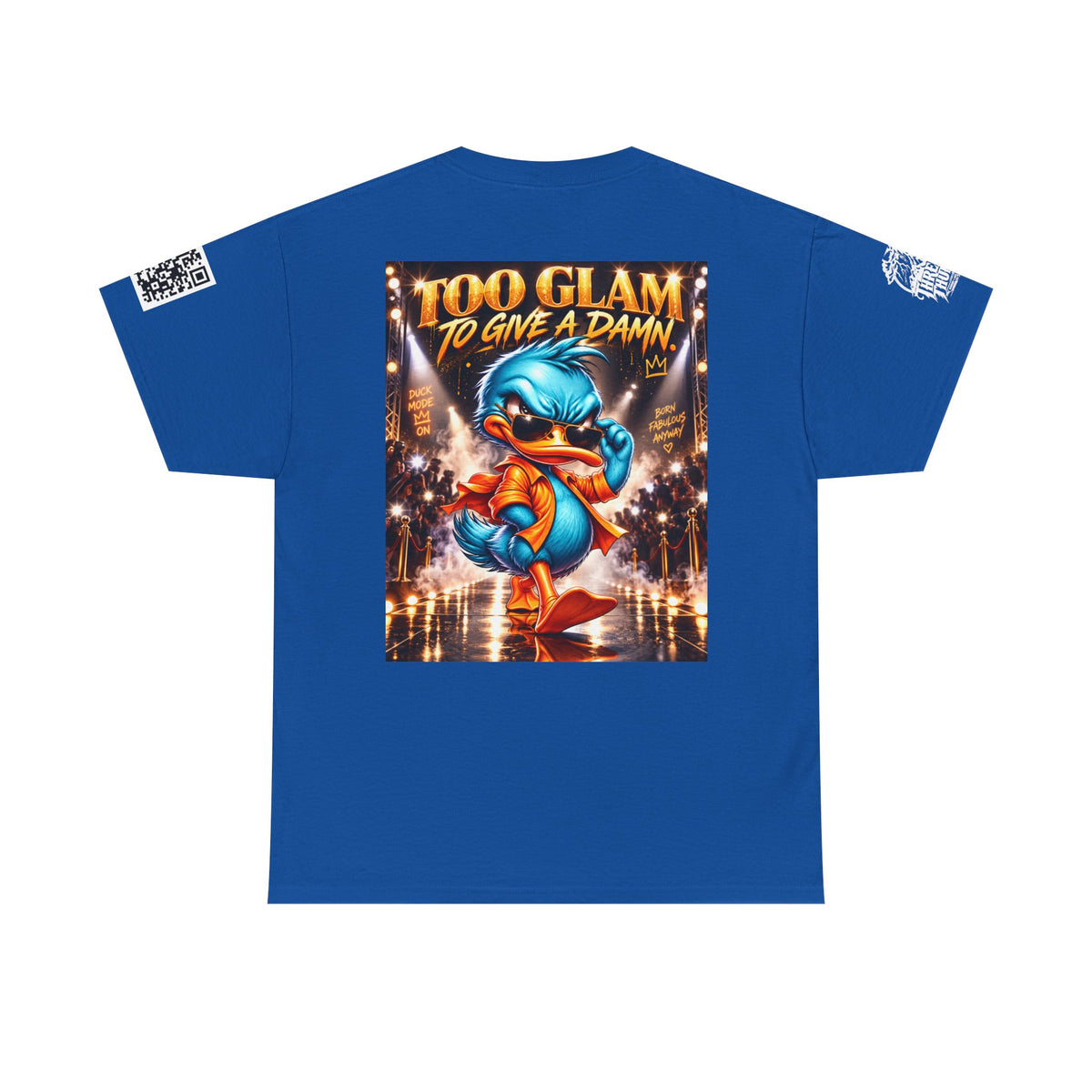 Too Glam to Give a Damn Back Graphic Tee
