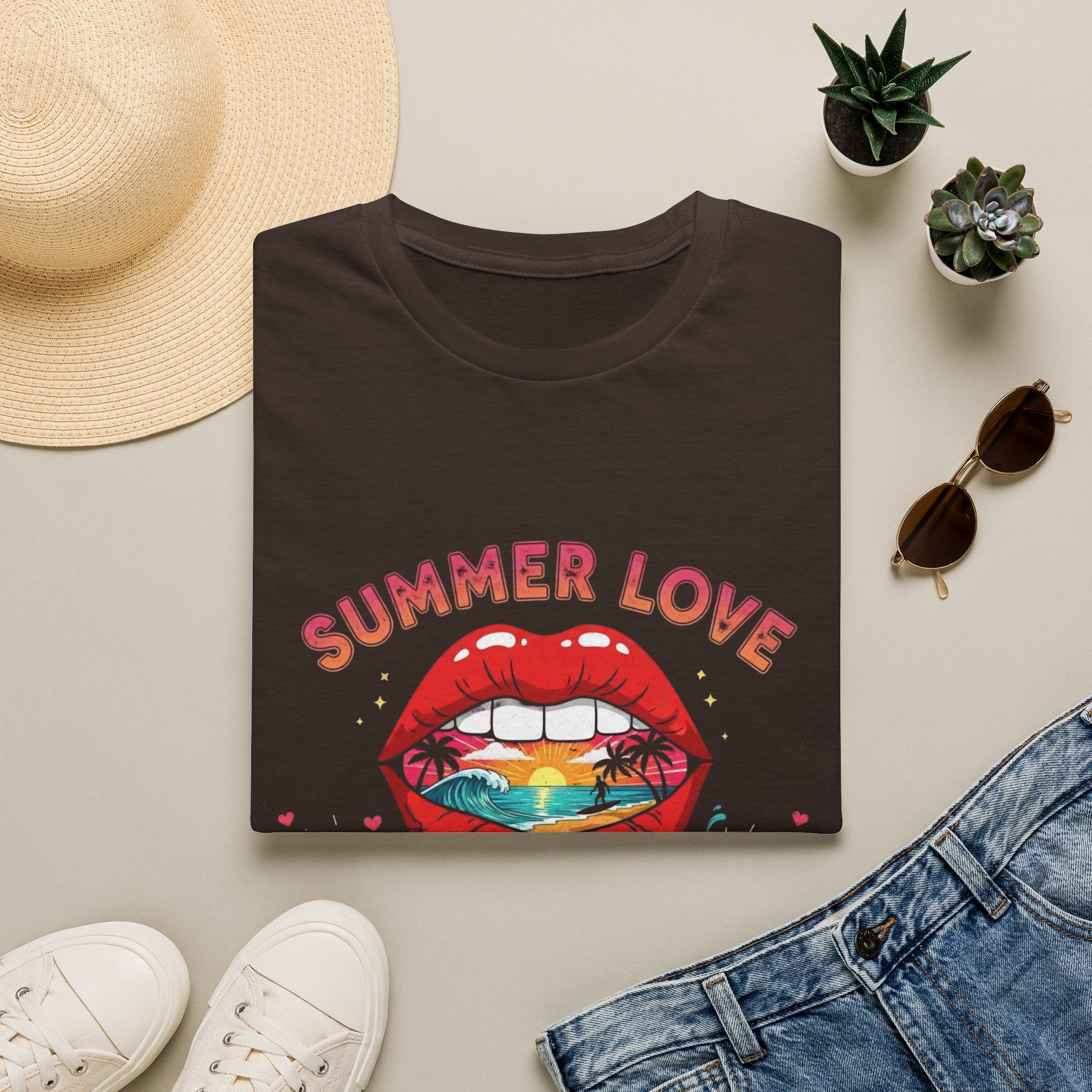 T-Shirt - Vintage Sunrise 'Some People Are Like Sunrises' Graphic Tee