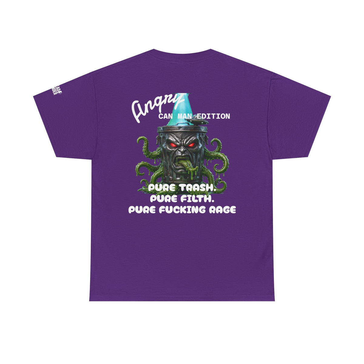 T-Shirt — Angry Can Man Monster Graphic Tee