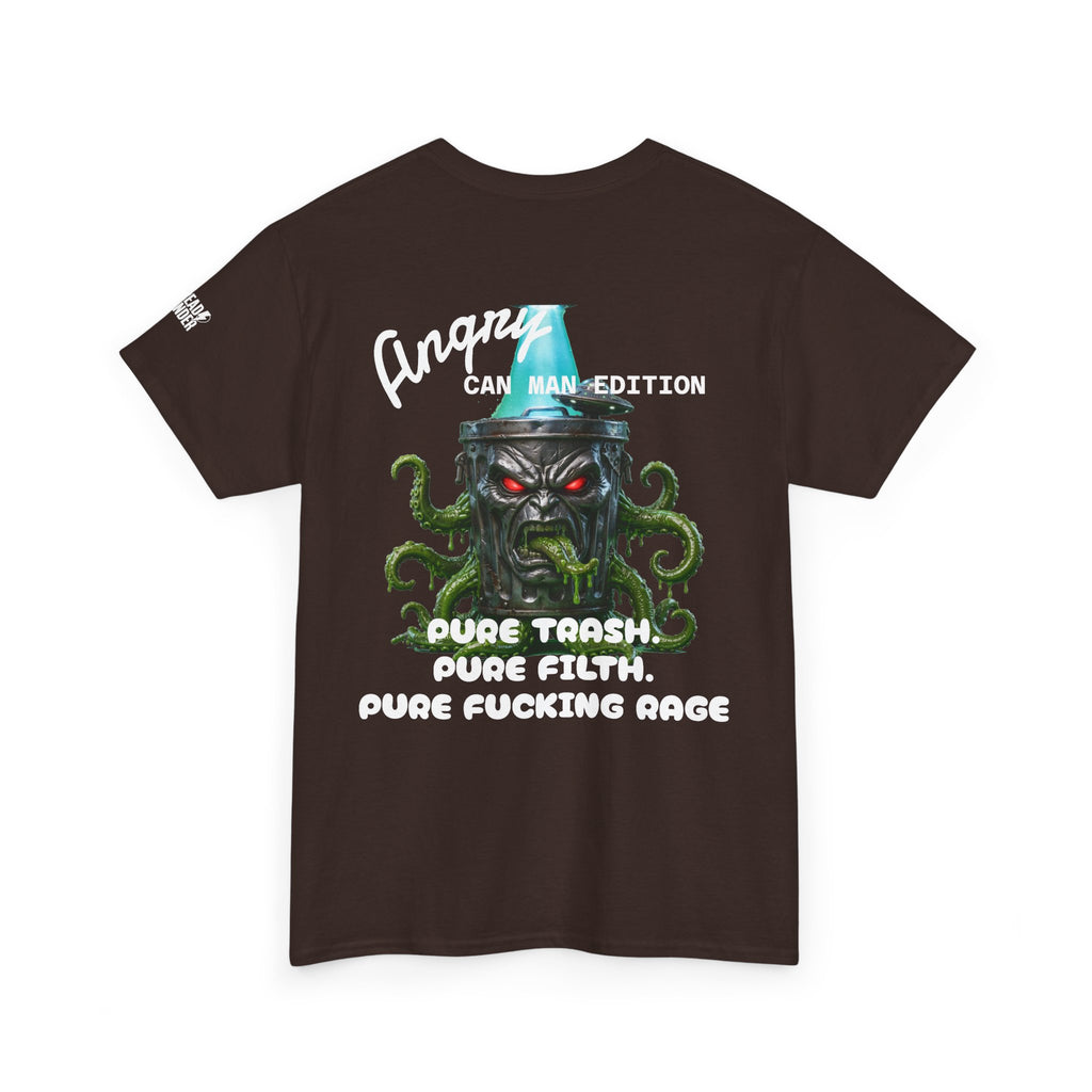 T-Shirt — Angry Can Man Monster Graphic Tee