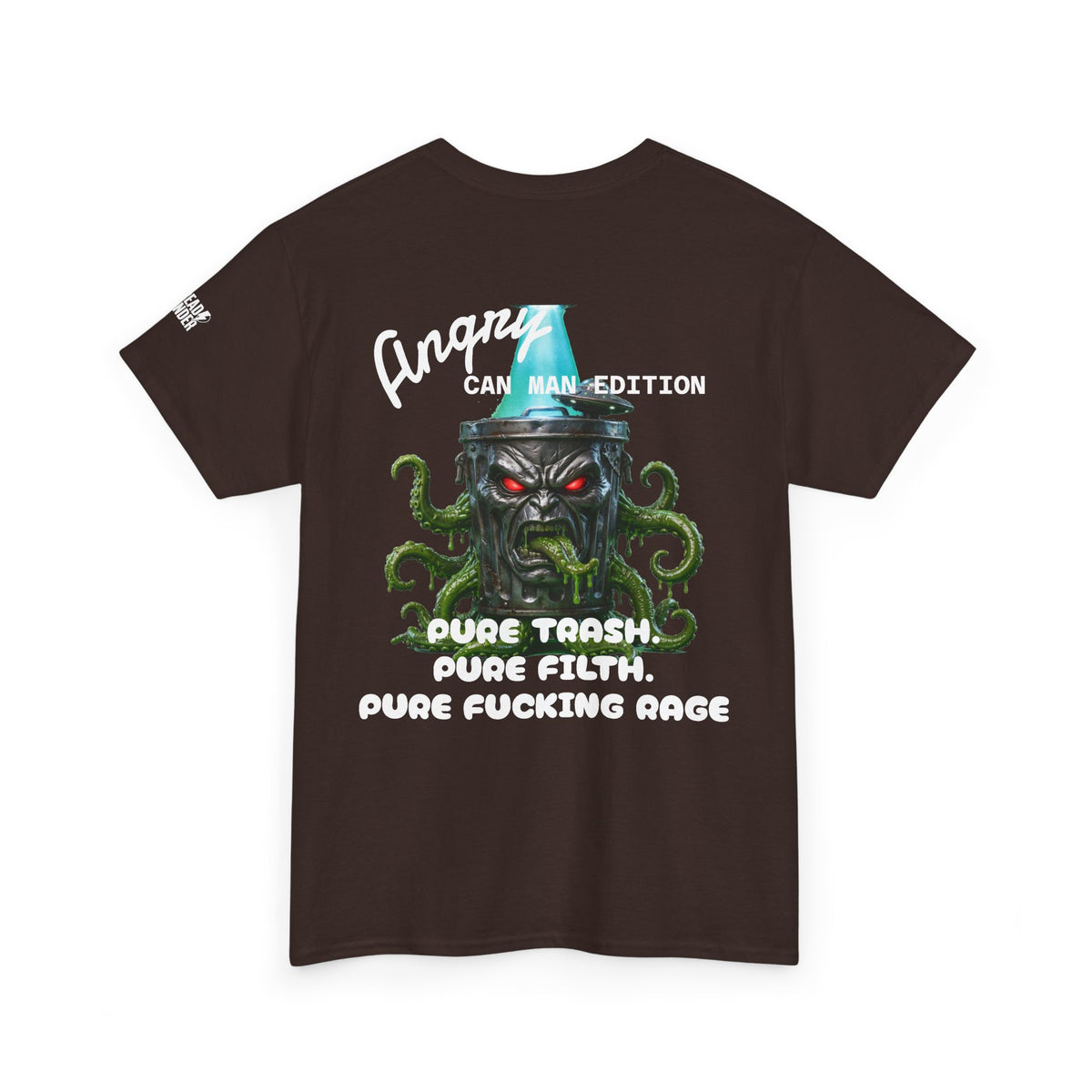 T-Shirt — Angry Can Man Monster Graphic Tee