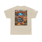 Support the Troops, Defend the Rights Back Graphic Tee