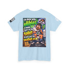 I’m Done With Edibles — Toilet Seatbelt Humor Back Graphic Tee